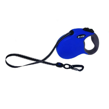 DOCO® ALL DAY ADVENTURE RETRACTABLE LEASH 6 Meter /16' UP TO 20KG/45LB(M) Blue